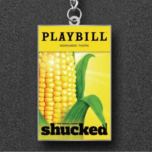 Shucked - Playbill Keyring