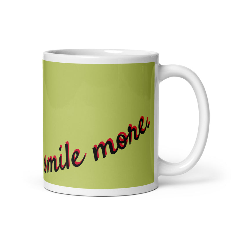 Talk Less, Smile More - Ceramic Mug