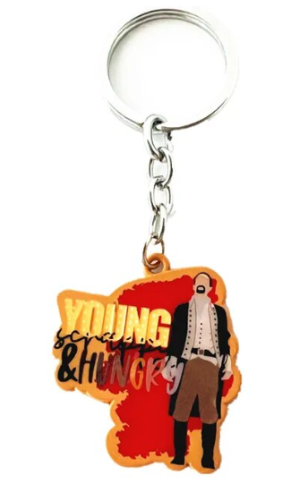 Young Scrappy & Hungry - Keyring
