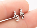 Treble Clef - Earrings