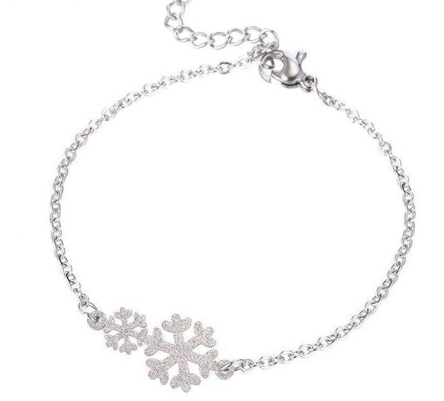 Double Snowflake - Bracelet