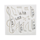 Music Notes - 3D Silicone Mold