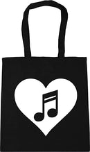 Music Note Heart - Tote Bag