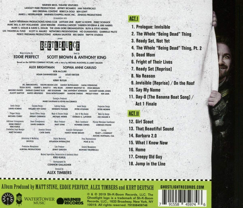 Beetlejuice (Original Broadway Cast Recording) [CD]