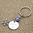 Let It Go - Charm Keyring