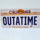Outatime - Retro Metal Sign