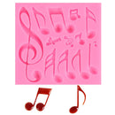 Music Notes - 3D Silicone Mold