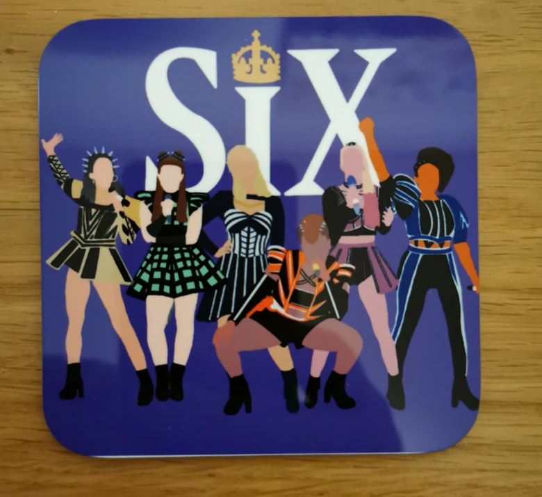 Six The Musical Coasters