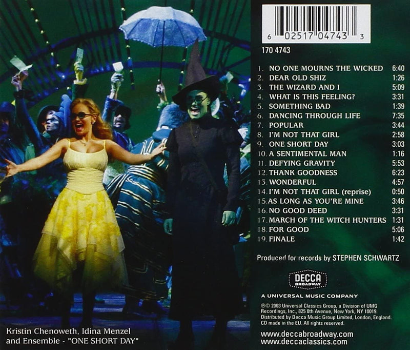 Wicked [Original Broadway Cast Recording]