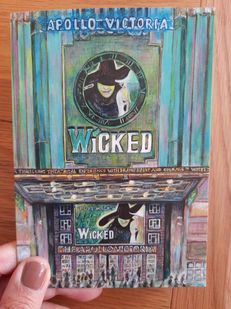 Wicked - A6 Greetings Card