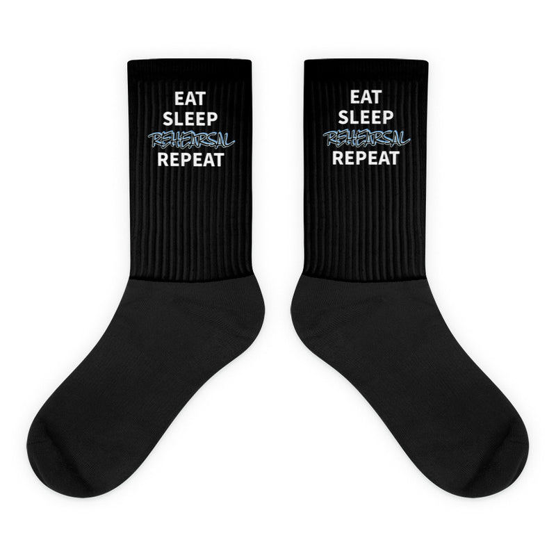 Eat Sleep Rehearsal Repeat - Socks