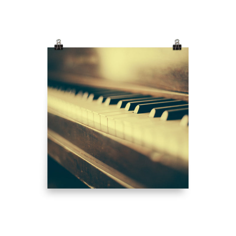 Piano Keys - Poster