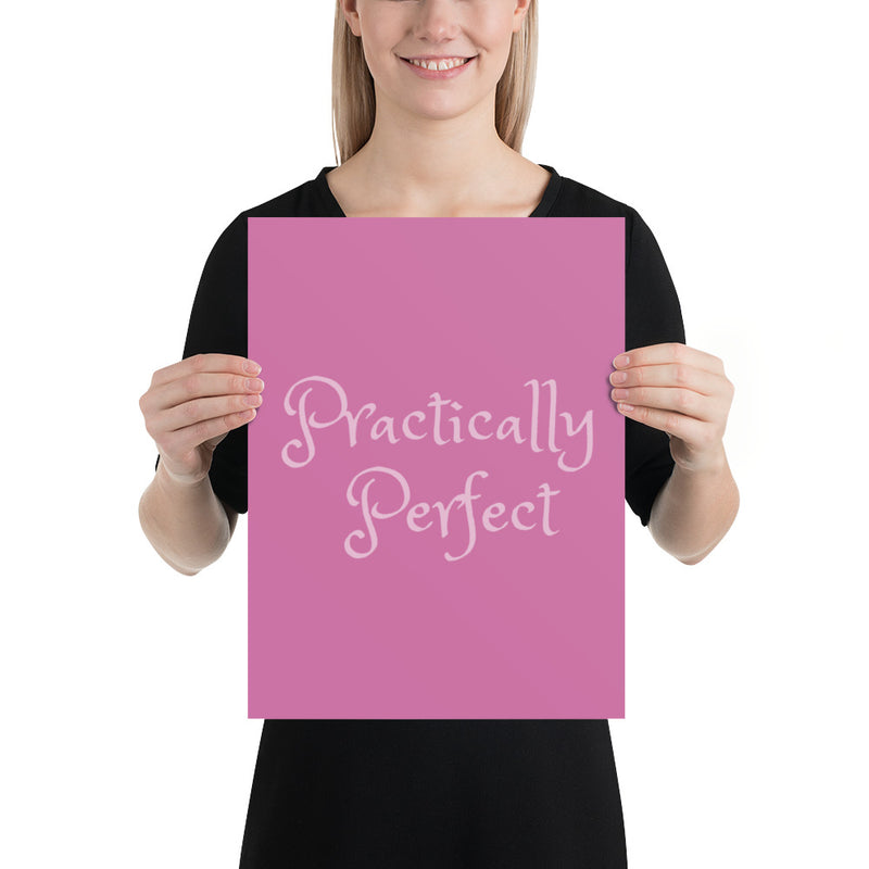 Practically Perfect - Quote Poster