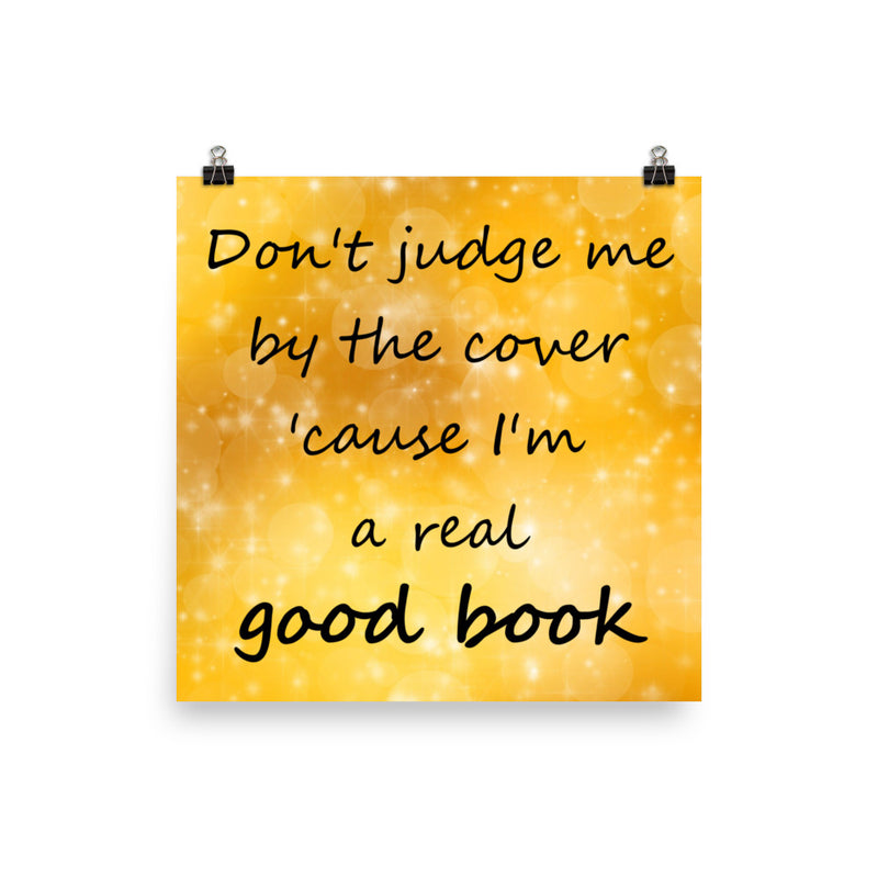 I'm A Real Good Book - Lyric Poster