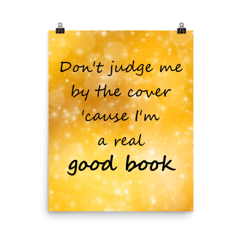 I'm A Real Good Book - Lyric Poster