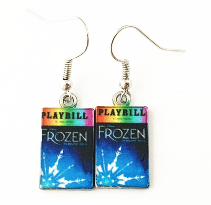 Frozen - Playbill Earrings