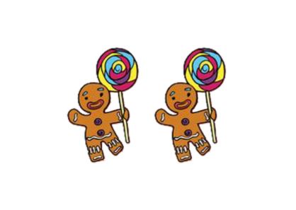 Gingy - Stud Earrings