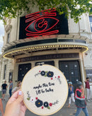 Cabaret Inspired Embroidery Kit - "Maybe this time, I'll be lucky" by Amelia Stitches