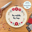 Pretty Woman Musical Inspired Embroidery Kit - "Big Mistake. Big. Huge" by Amelia Stitches