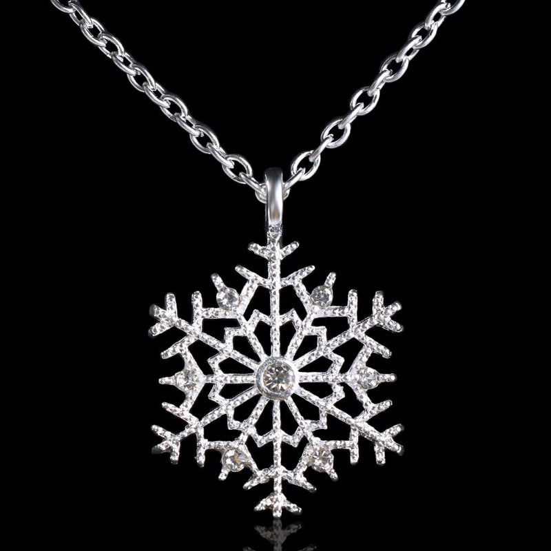 Snowflake - Charm Necklace