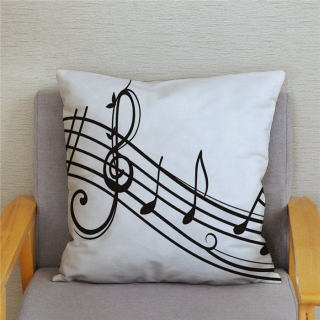 Music Stave - Cushion Cover