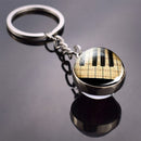 Glass Ball - Keyring