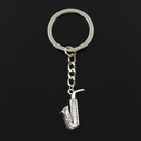Saxophone - Charm Keyring