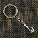 Saxophone - Charm Keyring