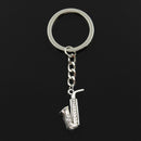 Saxophone - Charm Keyring