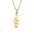 Treble Clef - Pendant Necklace