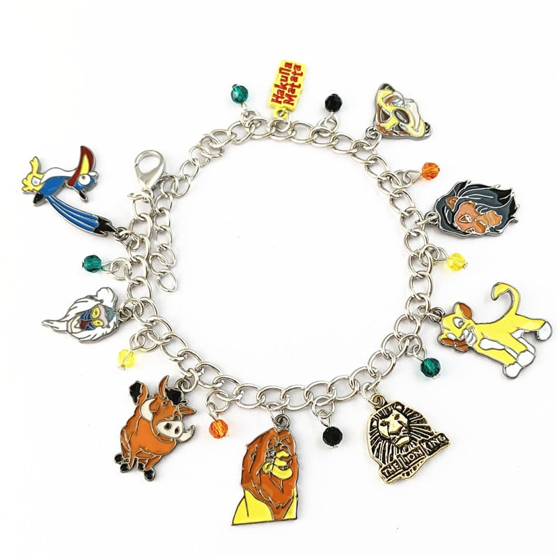 Lion King Multicharm Bracelet