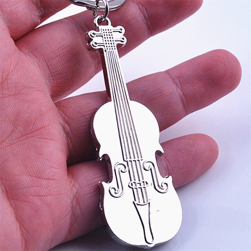 Violin Pendant Keyring