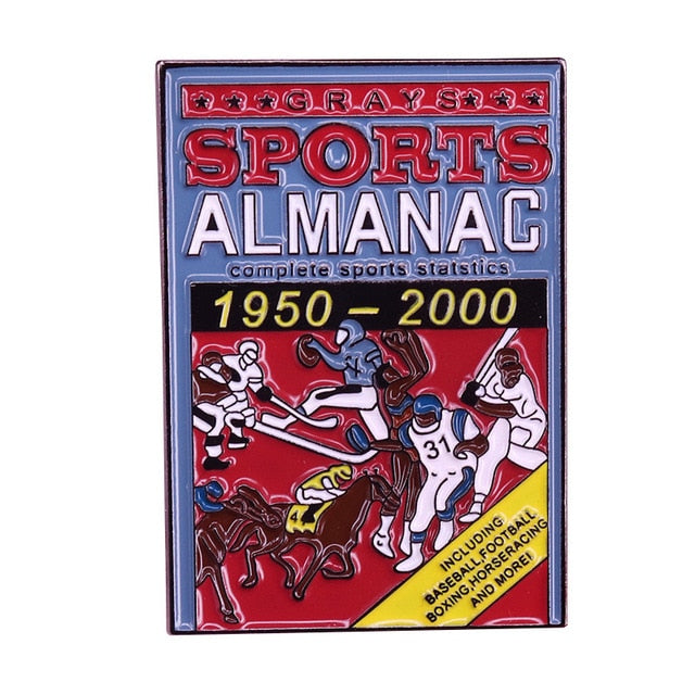 Back To The Future Sports Almanac - Enamel Pin
