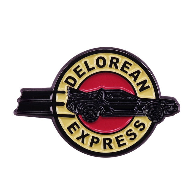 Delorean Express -  Enamel Pin