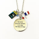 Les Misérables Quote Necklace - Classic Pendant