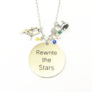 Rewrite the Stars/A Million Dreams - Charm Necklace