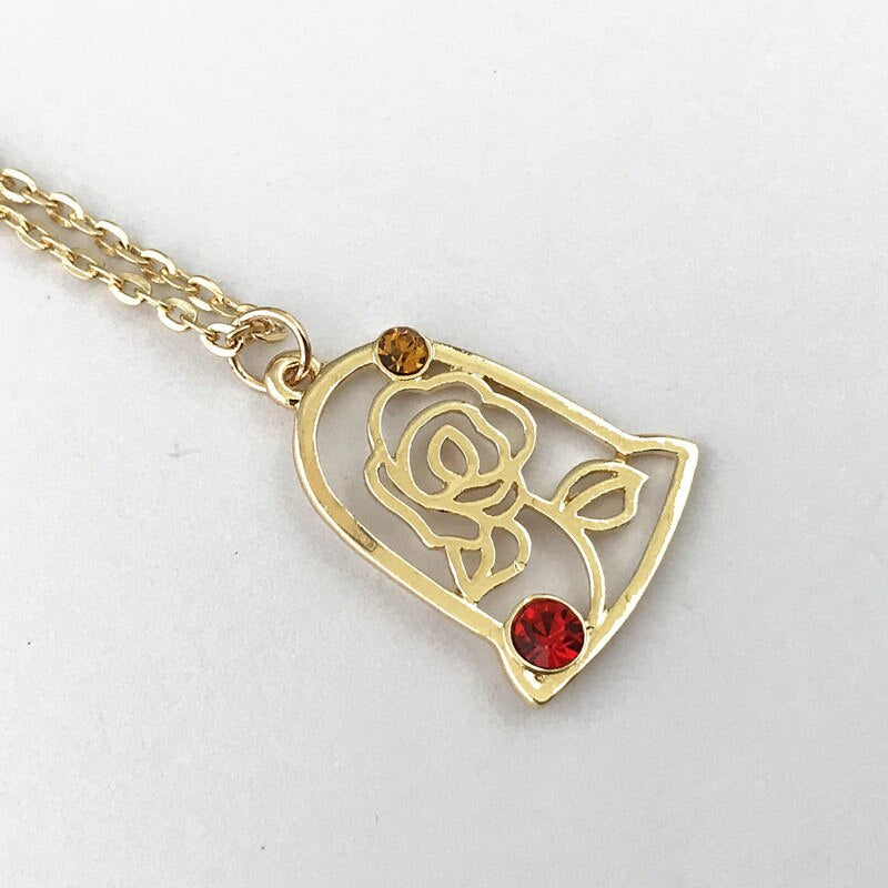 Beauty and the Beast - Charm Necklace
