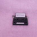 Retro Typewriter - Enamel Pin
