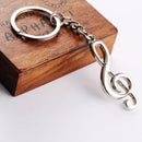 Treble Clef Keyring