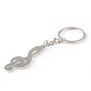 Treble Clef Keyring