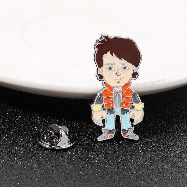 Back To The Future - 'Marty' Enamel Pin