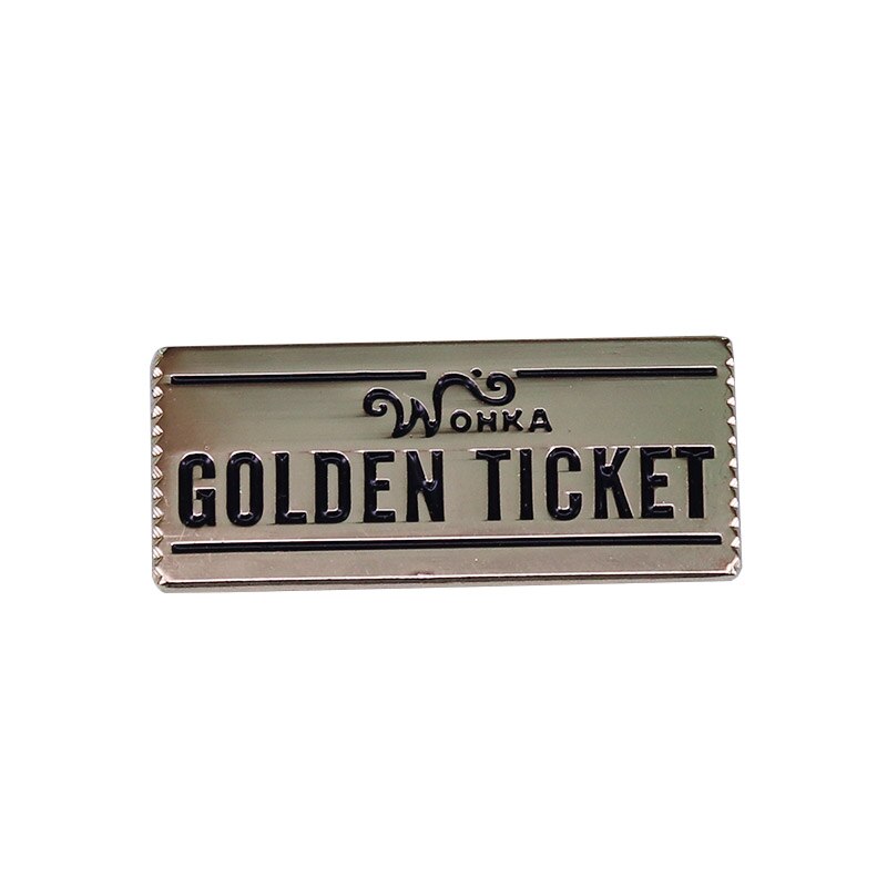 Wonka Golden Ticket - Pin