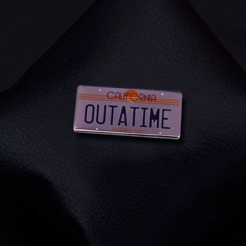 Back To The Future 'OUTATIME' - Enamel Pin