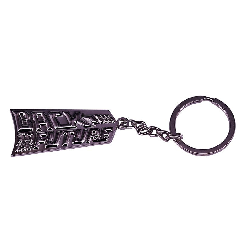 Back To The Future - Metal Cast Keyring