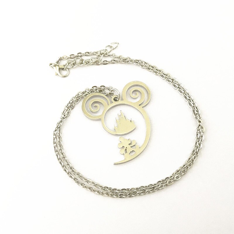 Mickey Ears - Charm Necklace