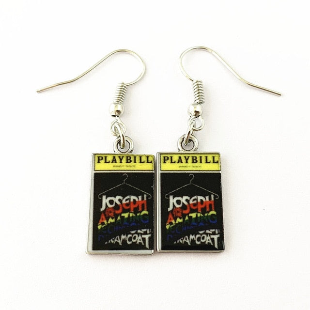 Joseph - Playbill Earrings