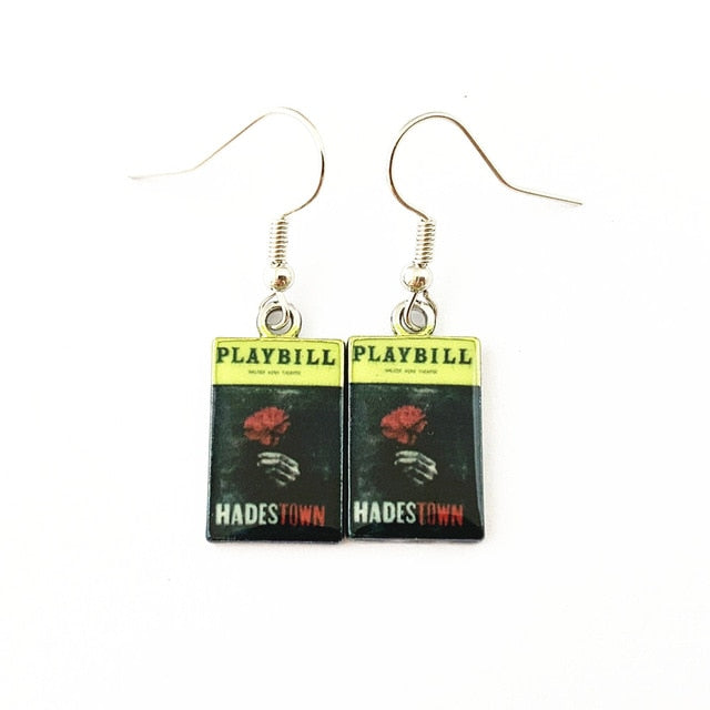 Hadestown - Playbill Earrings