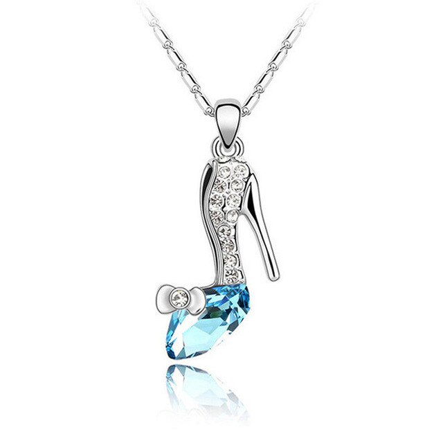 Cinderella Glass Slipper - Pendant Necklace