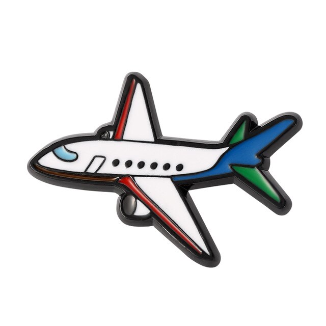 Plane - Enamel Pin