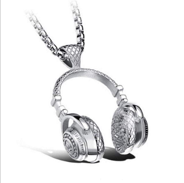 Headphones - Pendant Necklace